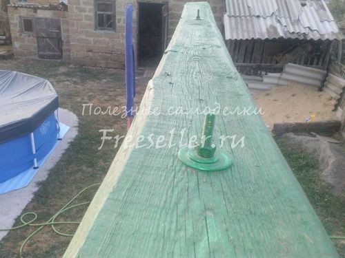 Садовые качели своими руками