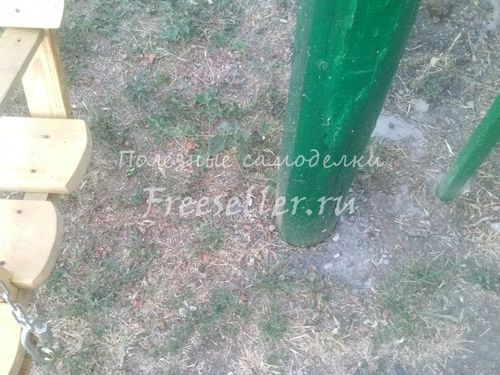 Садовые качели своими руками