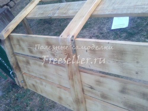 Садовые качели своими руками