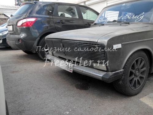 Тюнинг решетки радиатора Ваз 2106