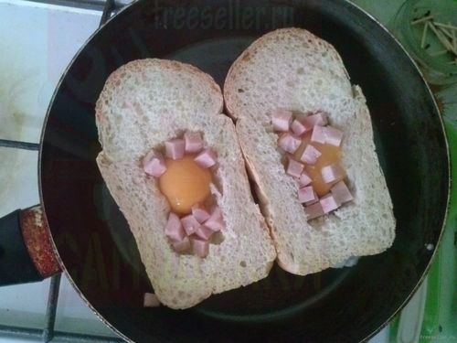 Процесс приготовления ростовского бутерброда