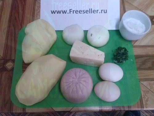 Ингредиенты для приготовления драников