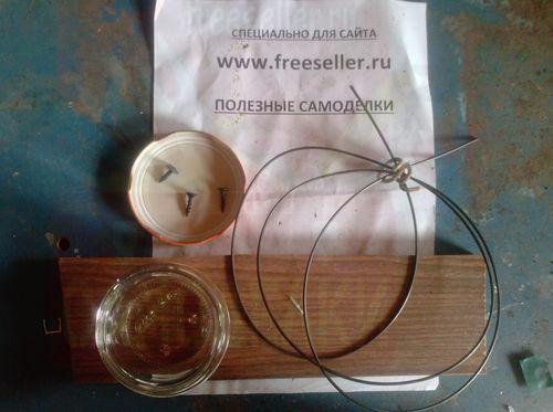 Материалы для изготовления подставки держателя для паяльника