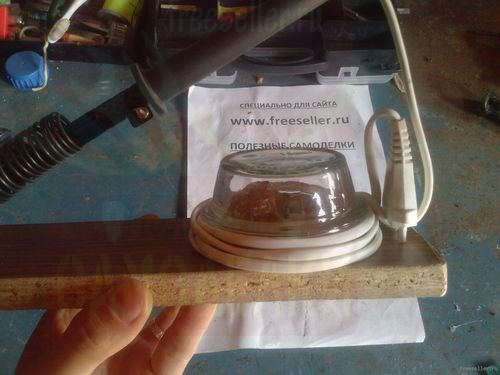 Процесс изготовления подставки держателя для паяльника