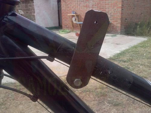 Новая версия крепежа детского сиденья на велосипеде