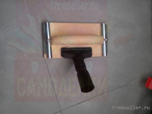 Изготовление приспособления для шлифования без пыли