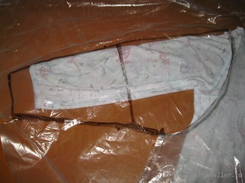 Изготовление фартука для занятий рисованием