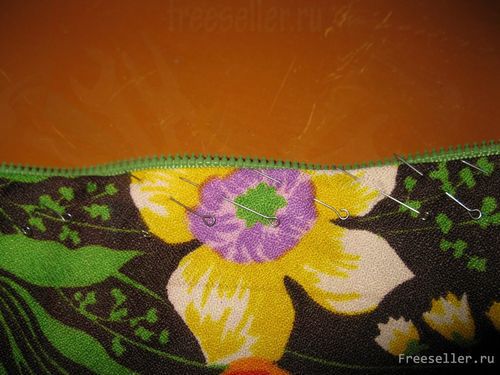 Изготовление фартука для занятий рисованием