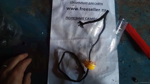 Автополив для растений из пластиковой бутылки