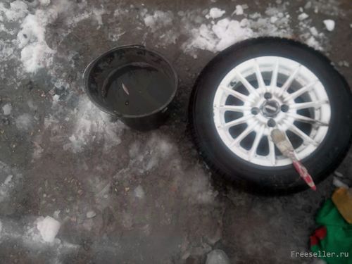 Моем колеса не пачкая руки