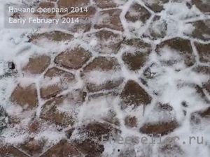 Садовая дорожка своими руками Часть 5 - состояние после 2-х зим