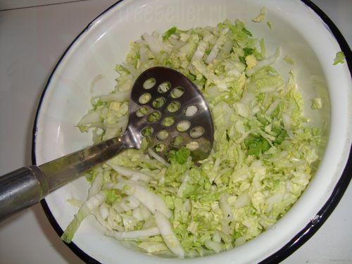 Процесс приготовления грибного слата