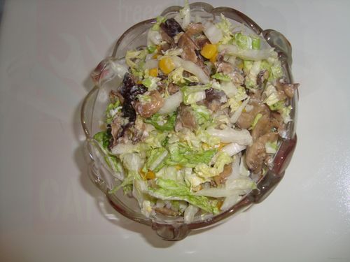 Рецепт приготовления салата с грибами