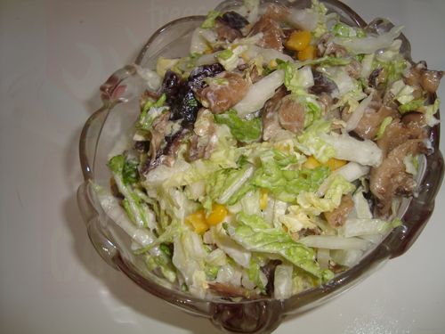 Рецепт приготовления салата с грибами