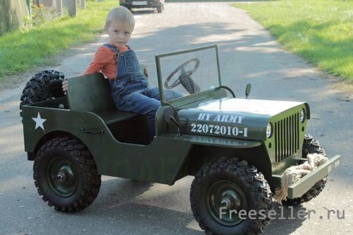 Детский джип Виллис своими руками