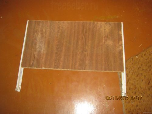 Процесс изготовления самодельной полочки для клавиатуры