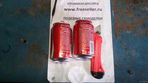 материалы для изготовления простейшей спиртовой горелки