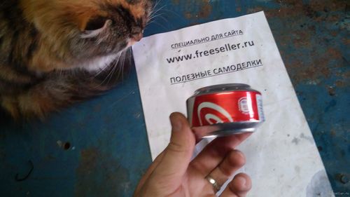 Процесс изготовления простейшей спиртовой горелки