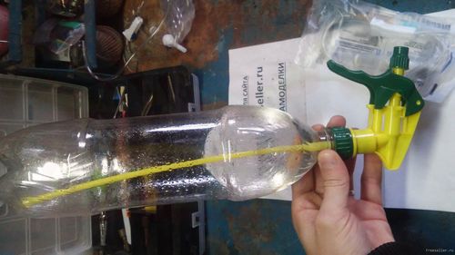 Доработка распылителя для бутылки