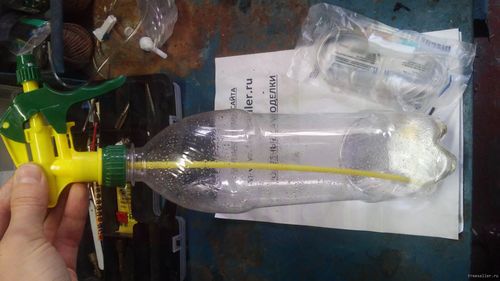 Доработка распылителя для бутылки