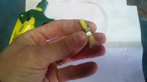 Доработка распылителя для бутылки