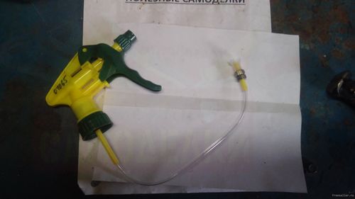 Доработка распылителя для бутылки