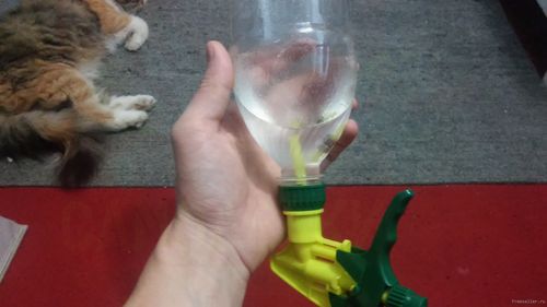 Доработка распылителя для бутылки