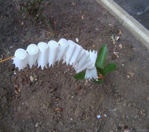 Колокольчики из одноразовых стаканов