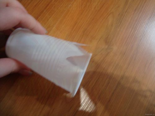 Изготовление колокольчиков из одноразовых стаканов