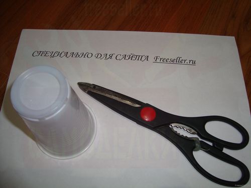 Изготовление колокольчиков из одноразовых стаканов