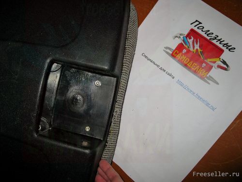 Изготовление ледянки из старого офисного кресла