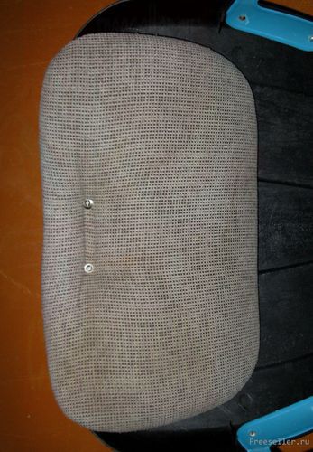 Изготовление ледянки из старого офисного кресла