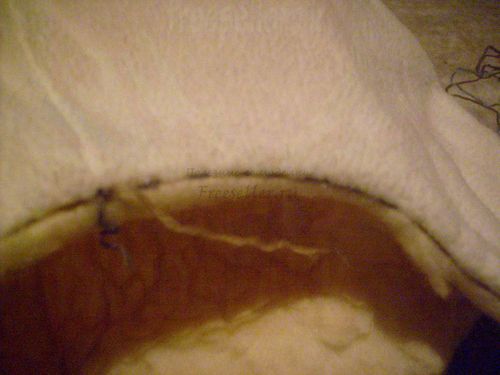 Изготовление шапочки из флисовой ушанки