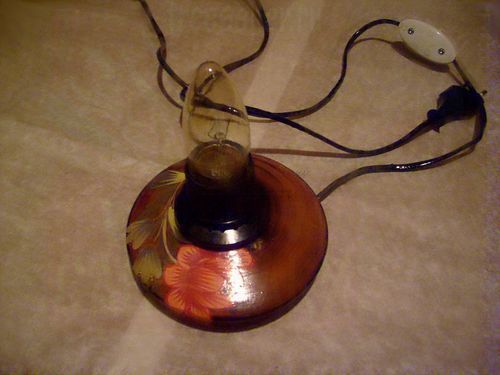 Плафон-бутылка для полностью самодельной лампы