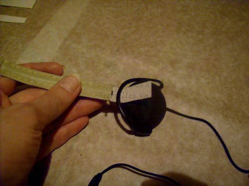 Изготовление перемычки для наушников