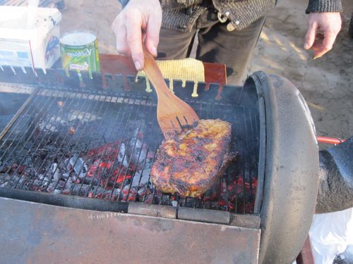 Самодельный мангал из газового баллона