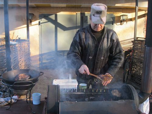 Самодельный мангал из газового баллона