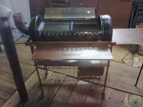 Самодельный мангал из газового баллона