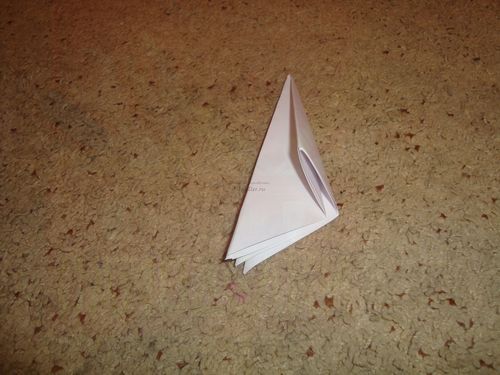 Снежинка из бумаги