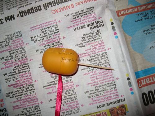 Процесс изготовления сюрреалистичной ёлочки с овечками