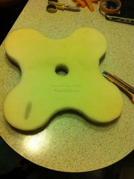 Изготовление вращающейся подставки для елки