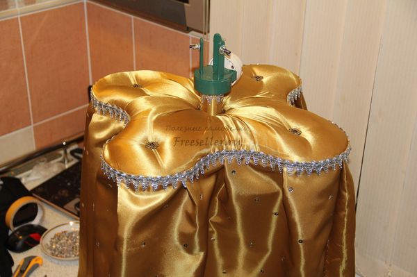 Изготовление вращающейся подставки для елки