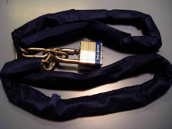 Простой велосипедный противоугонный замок своими руками