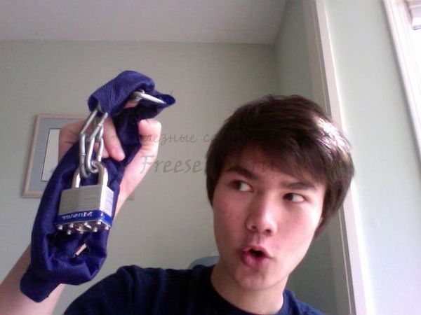 Простой велосипедный противоугонный замок своими руками