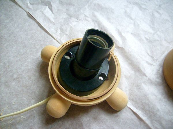 Мастерим настенный светильник из копилки