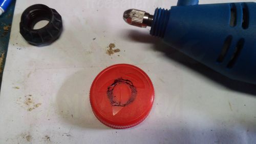 Изготовление защитного кожуха для бор-машинки из пластиковой бутылки