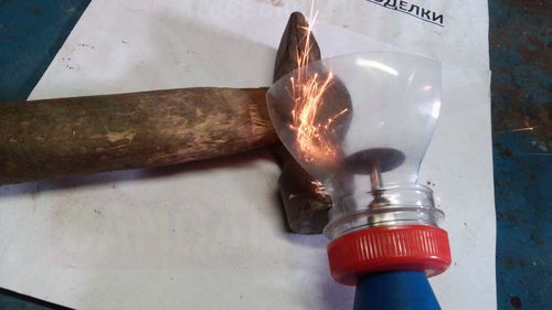 Изготовление защитного кожуха для бор-машинки из пластиковой бутылки