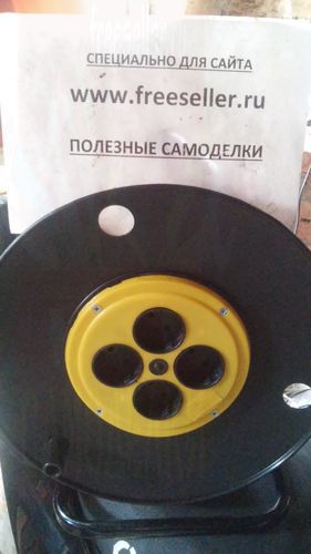 Удлинитель на катушке своими руками