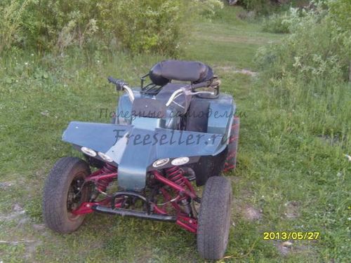 Квадроцикл из мотоцикла УРАЛ