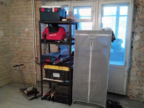 Гардероб для стройки